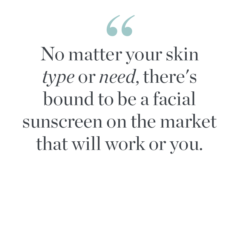 These Facial Sunscreens Will Change Everything You Know About the Category