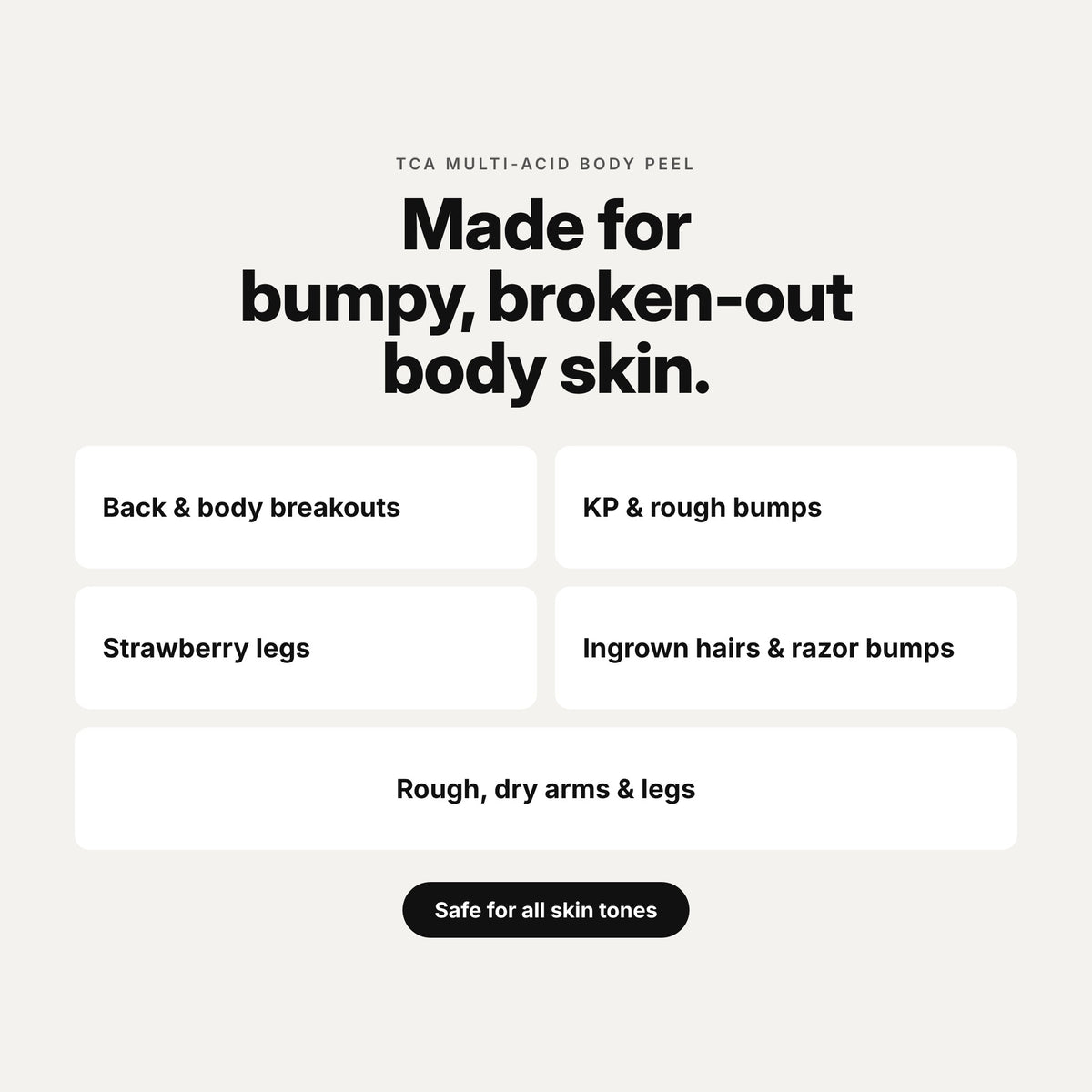 TCA Multi Acid Body Peel