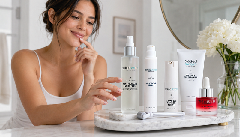 Stacked Skincare logo
